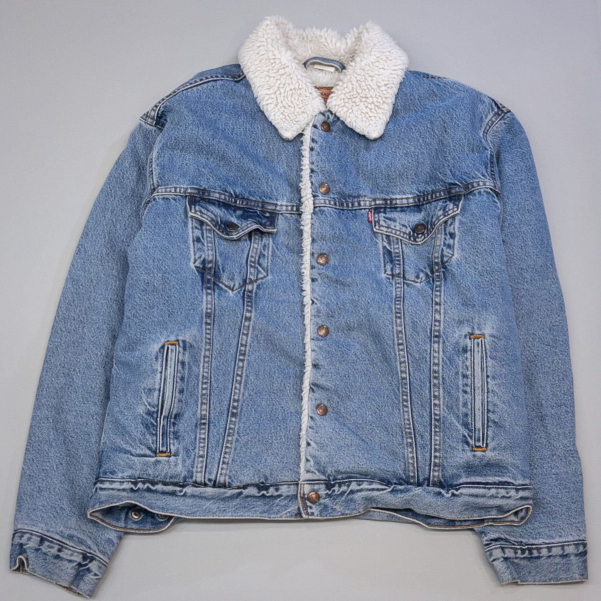[メンズL] 90年代 Levi's/リーバイス Gジャン・デニムジャケット 70609−0839 ボア