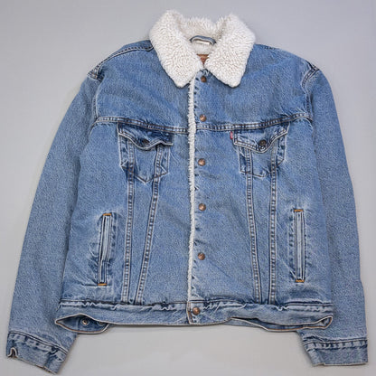 [メンズL] 90年代 Levi's/リーバイス Gジャン・デニムジャケット 70609−0839 ボア