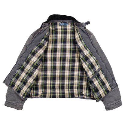 [メンズXXL] 90〜00年代 Polo by Ralph Lauren/ポロバイラルフローレン スイングトップ 襟コーデュロイ スポーツジャケット