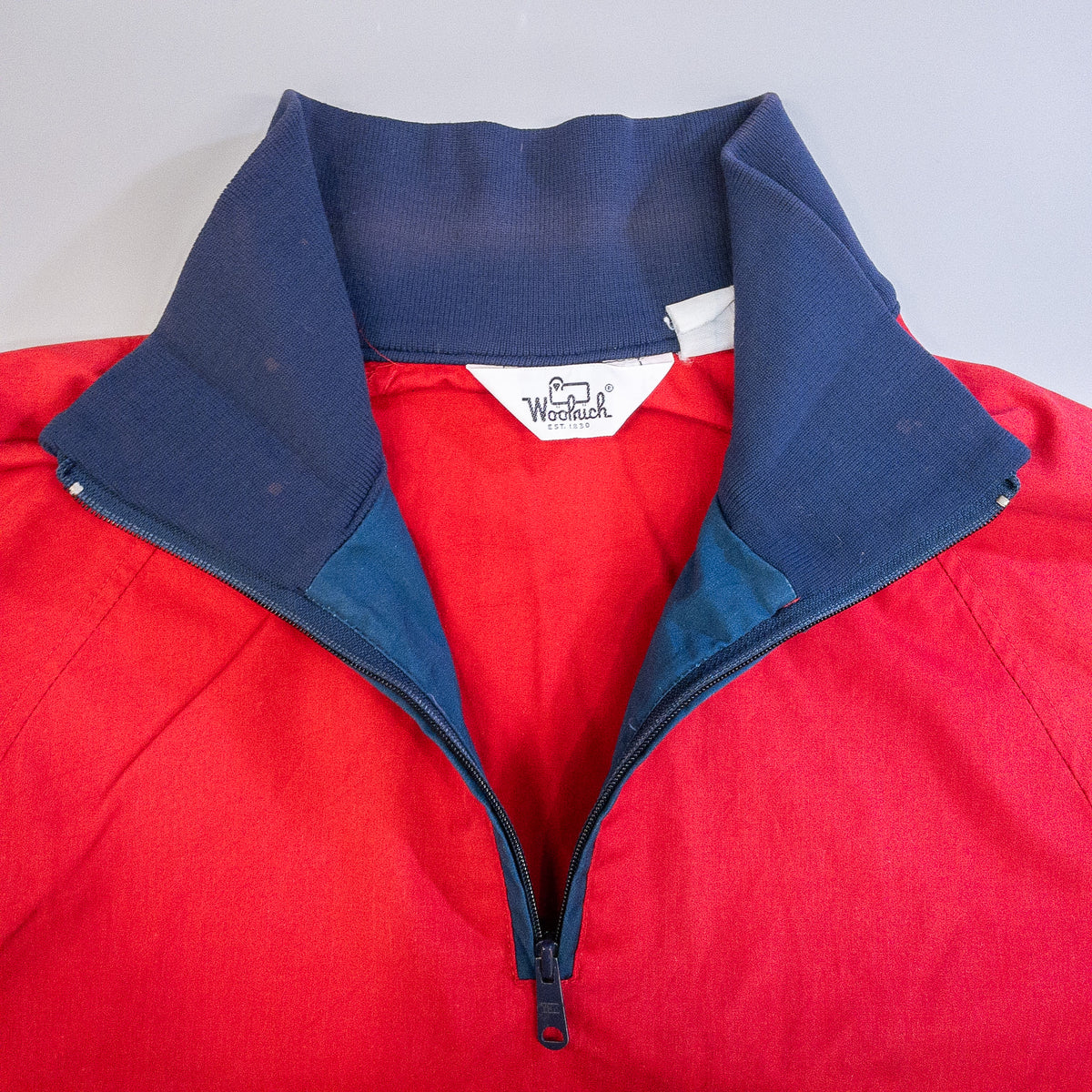 [メンズM] 70年代 Woolrich/ウールリッチ ウォームアップジャケット プルオーバー