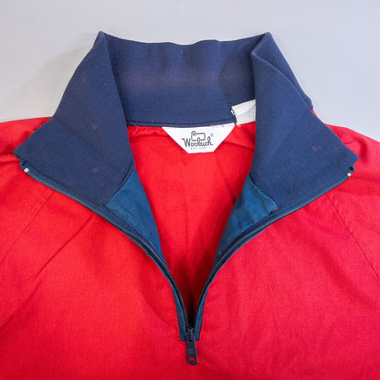 [メンズM] 70年代 Woolrich/ウールリッチ ウォームアップジャケット プルオーバー