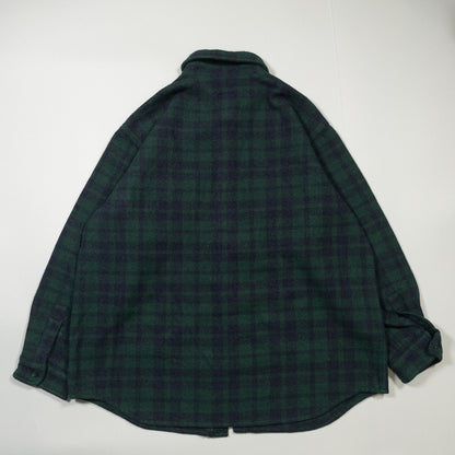 [メンズXL] 90〜00年代 L.L.Bean/エルエルビーン 長袖シャツ ウールシャツ