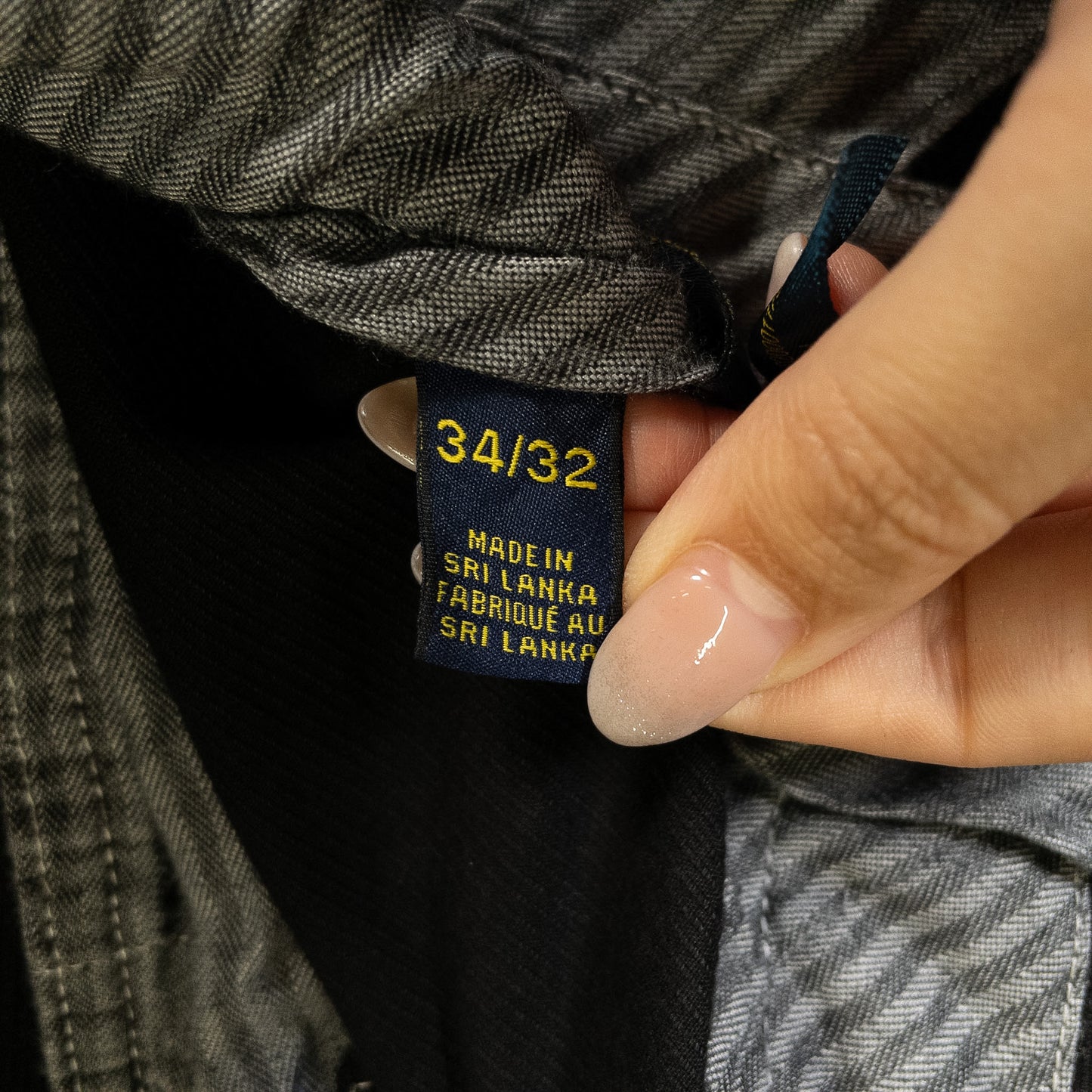 [メンズW33] 00年代 Polo Ralph Lauren/ポロラルフローレン チノパン 黒染め