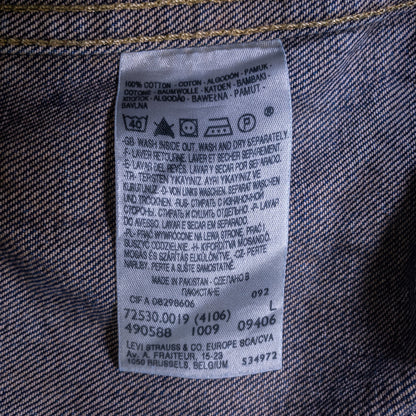 [メンズS] 00年代 Levi's/リーバイス Gジャン・デニムジャケット 72530
