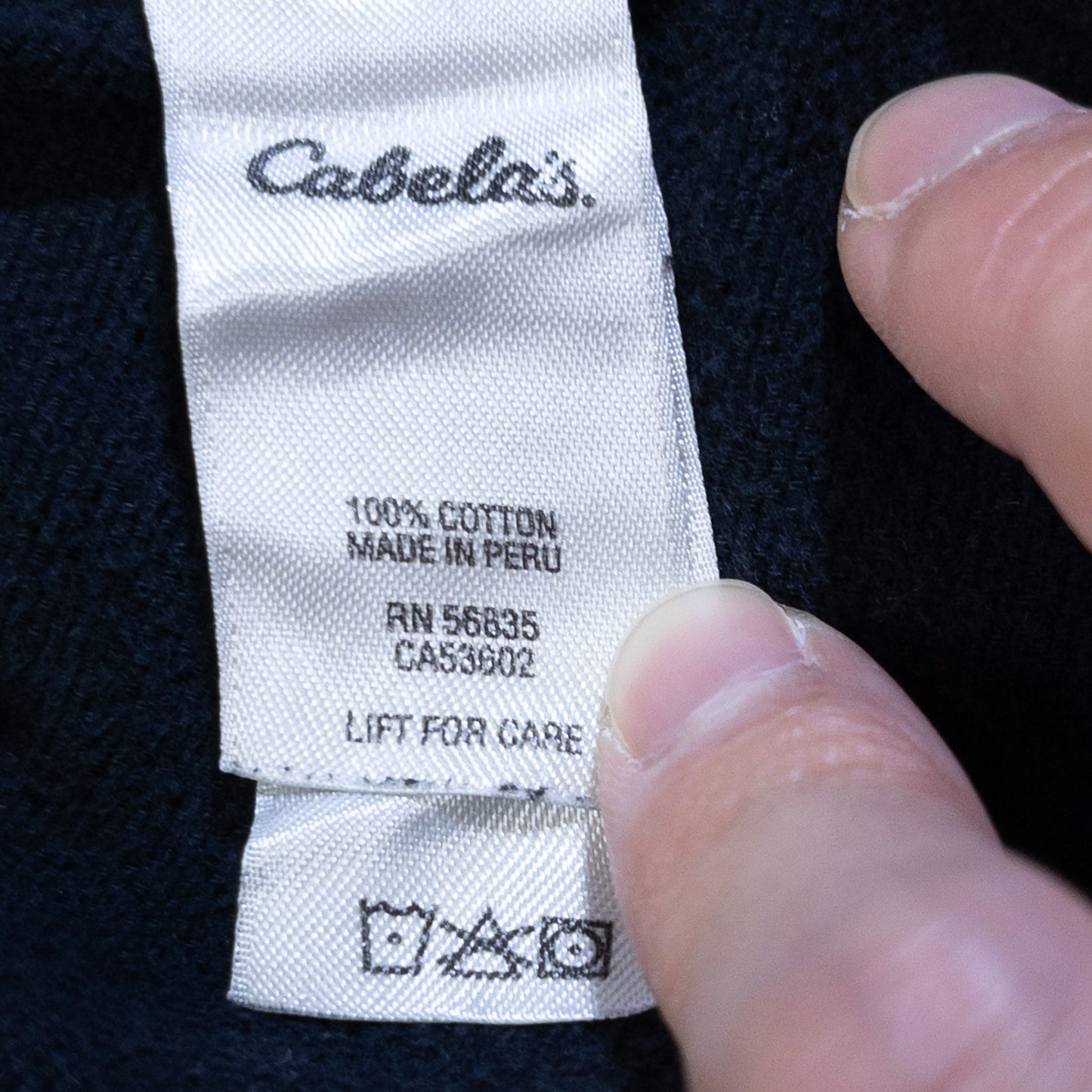 [メンズXL] 00年代 Cabela's/カベラス ネルシャツ シャモアシャツ 黒染め