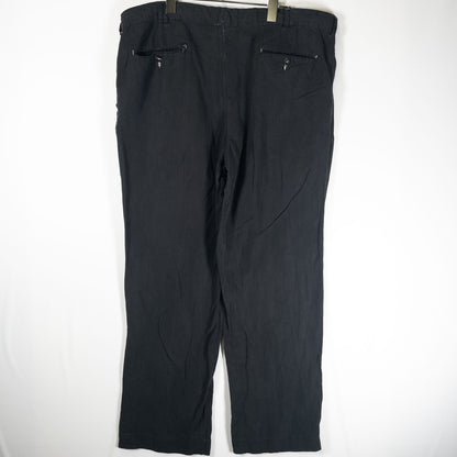 [メンズW38] 90〜00年代 Polo by Ralph Lauren/ポロバイラルフローレン PRESTON FIT 黒染め