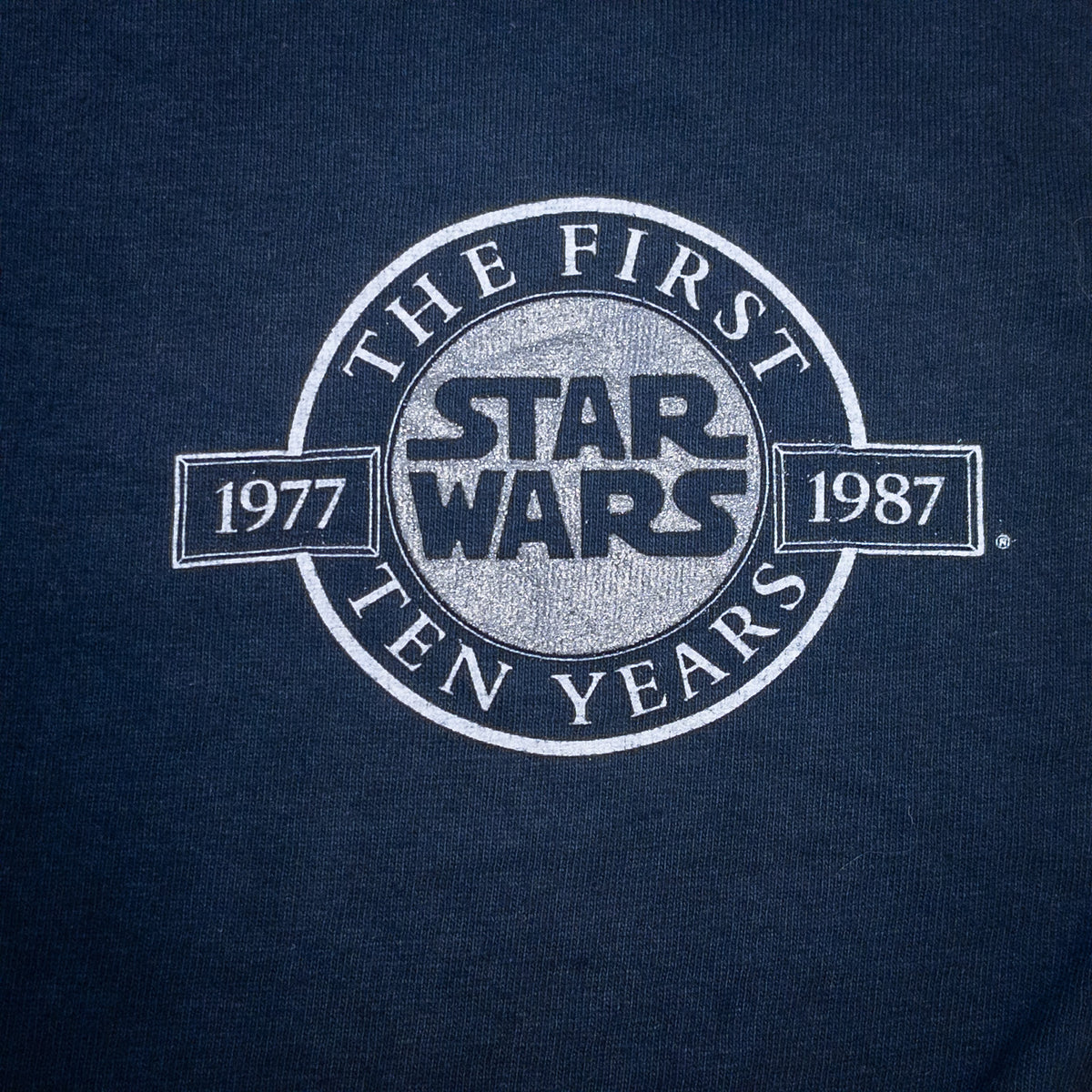 [メンズM] 80年代 Hanes/ヘインズ Tシャツ STAR WARS 10周年 ムービーT