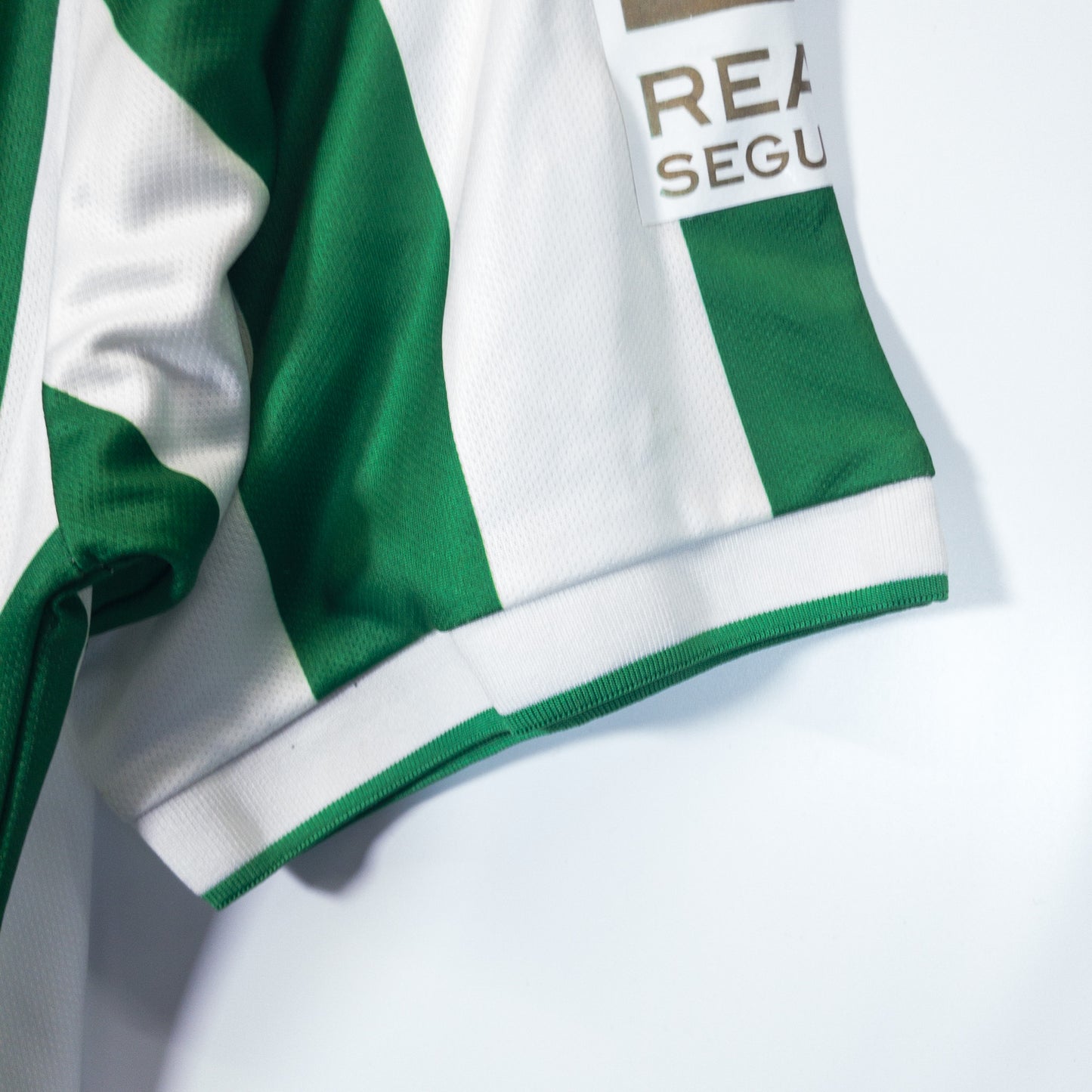 Real Betis レアルベティス サッカーユニフォーム M グリーン ストライプ
