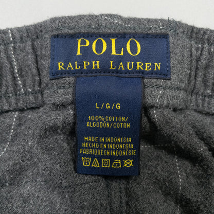 [メンズW27] 00年代 Polo Ralph Lauren/ポロラルフローレン スウェットパンツ スリーピングパンツ パジャマパンツ チェック