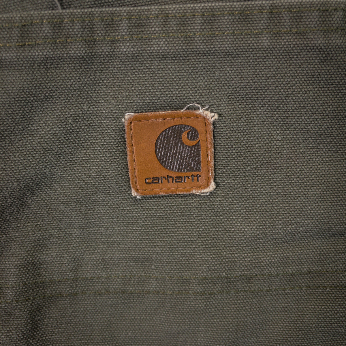 [メンズW31] 00〜10年代 Carhartt/カーハート ショートパンツ ワークショーツ ダック地 ロゴ