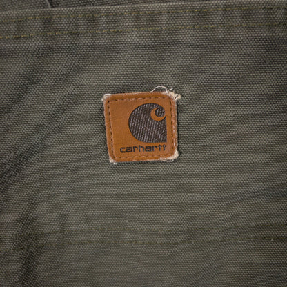 [メンズW31] 00〜10年代 Carhartt/カーハート ショートパンツ ワークショーツ ダック地 ロゴ