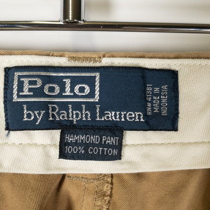 [メンズW35] 90〜00年代 Polo by Ralph Lauren/ポロバイラルフローレン チノパン HAMMOND PANT ツータック