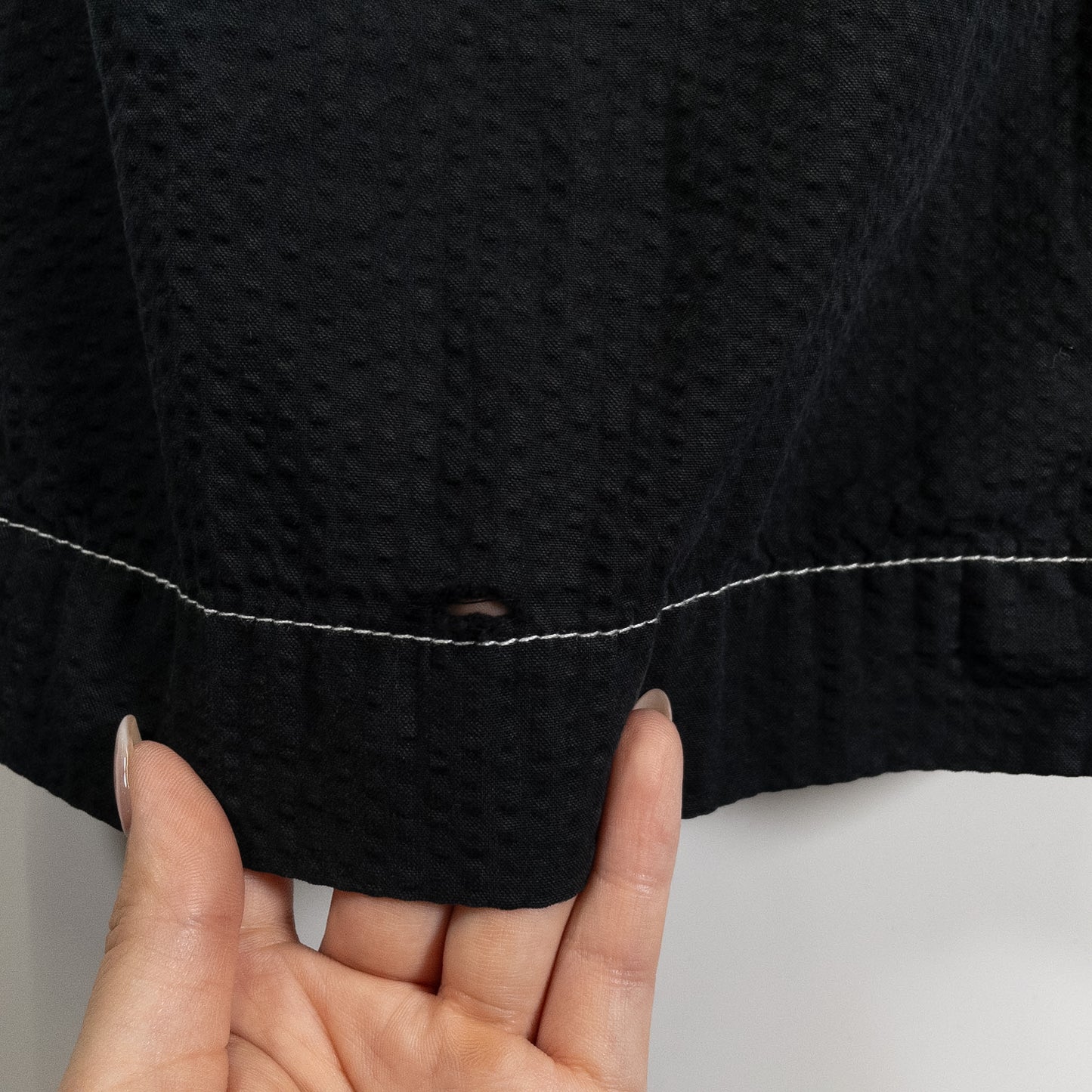 [メンズW36] 90〜00年代 Polo by Ralph Lauren/ポロバイラルフローレン シアサッカー パンツ 黒染め