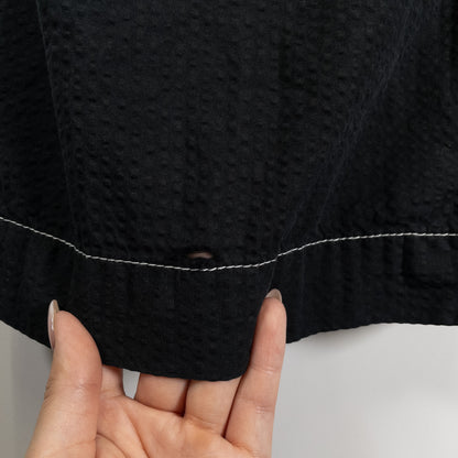 [メンズW36] 90〜00年代 Polo by Ralph Lauren/ポロバイラルフローレン シアサッカー パンツ 黒染め