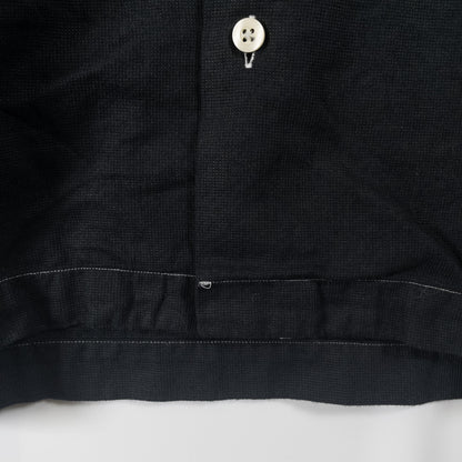 [メンズ4XL以上] 90〜00年代 Polo by Ralph Lauren/ポロバイラルフローレン 半袖シャツ 開襟シャツ 黒染め