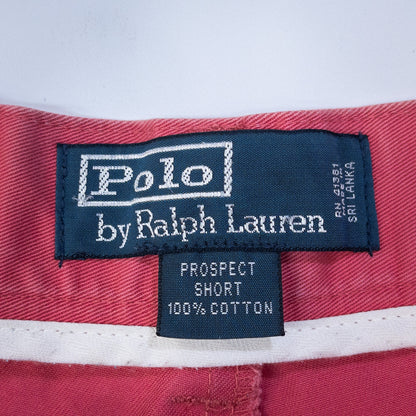 [メンズW33] 90〜00年代 Polo by Ralph Lauren/ポロバイラルフローレン ショートパンツ チノショーツ 刺繍ロゴ