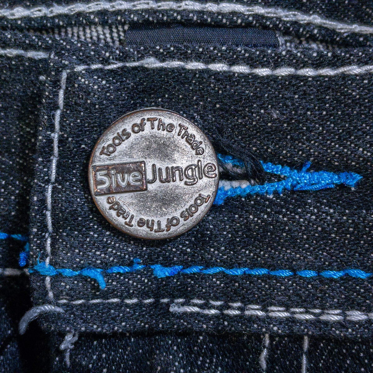 [メンズW35] 00年代 5ive Jungle & Co. デニム ジーンズ ヒップホップ Y2K