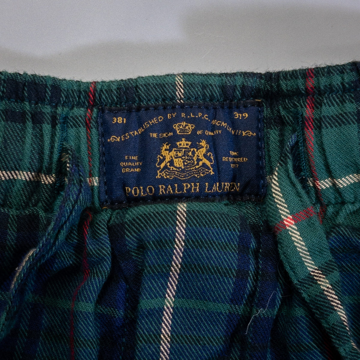 [メンズW31] 00年代 Polo Ralph Lauren/ポロラルフローレン イージーパンツ スリーピングパンツ パジャマパンツ ブラックウォッチ