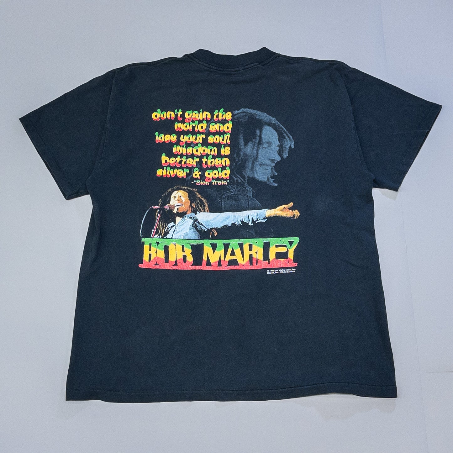 [メンズXL] 90年代 BALZOUT Tシャツ BOB MARLEY ボブマーリー