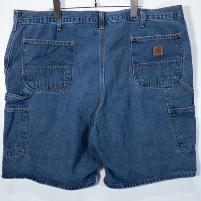 [メンズW43] 00〜10年代 Carhartt/カーハート ショートパンツ デニムショーツ ロゴ