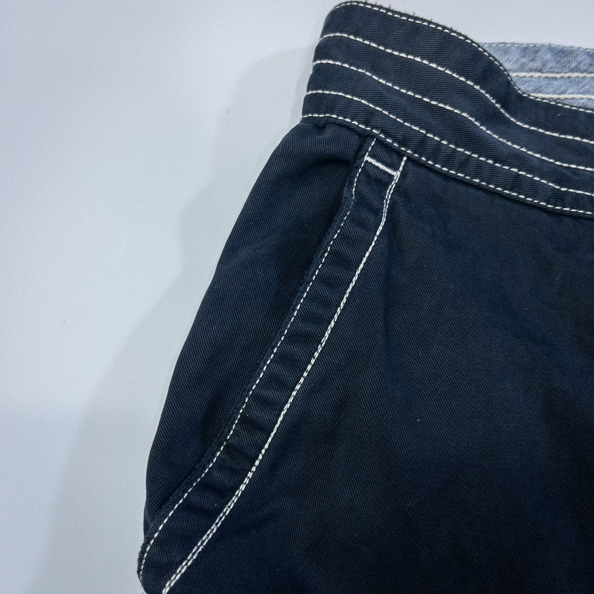 [メンズW41] 00年代 Polo Ralph Lauren/ポロラルフローレン ショートパンツ カーゴショーツ 黒染め