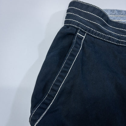 [メンズW41] 00年代 Polo Ralph Lauren/ポロラルフローレン ショートパンツ カーゴショーツ 黒染め