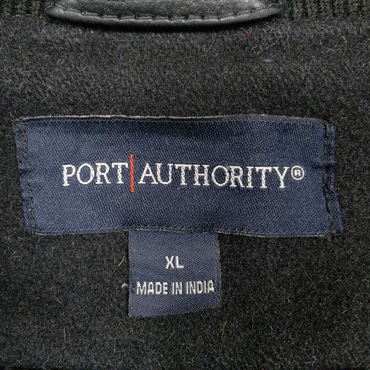[メンズXL] 00年代 PORT AUTHORITY/ポートオーソリティ スタジャン 袖レザー ワーナーブラザーズ