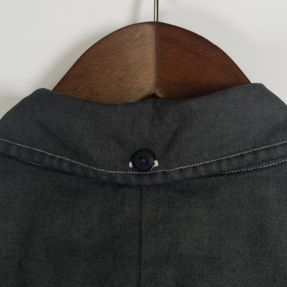 [メンズL] 90〜00年代 Ralph Lauren/ラルフローレン 半袖シャツ 黒染め