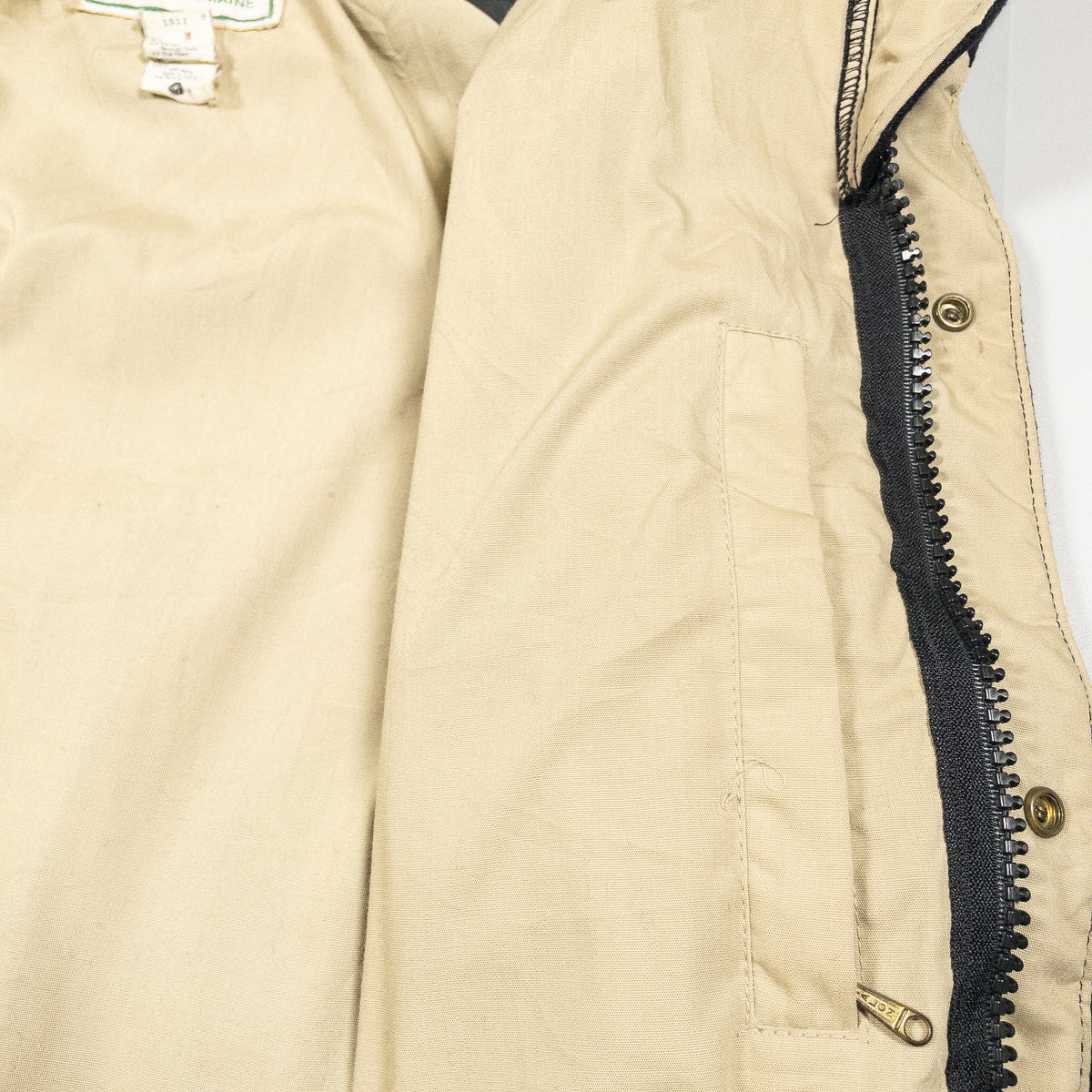 [メンズM] 80〜90年代 L.L.Bean/エルエルビーン ピーコート・ウールコート フード付き ウールコート