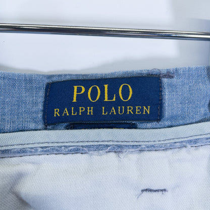 [メンズW40] 00〜10年代 Polo Ralph Lauren/ポロラルフローレン ショートパンツ ショーツ シャンブレー素材