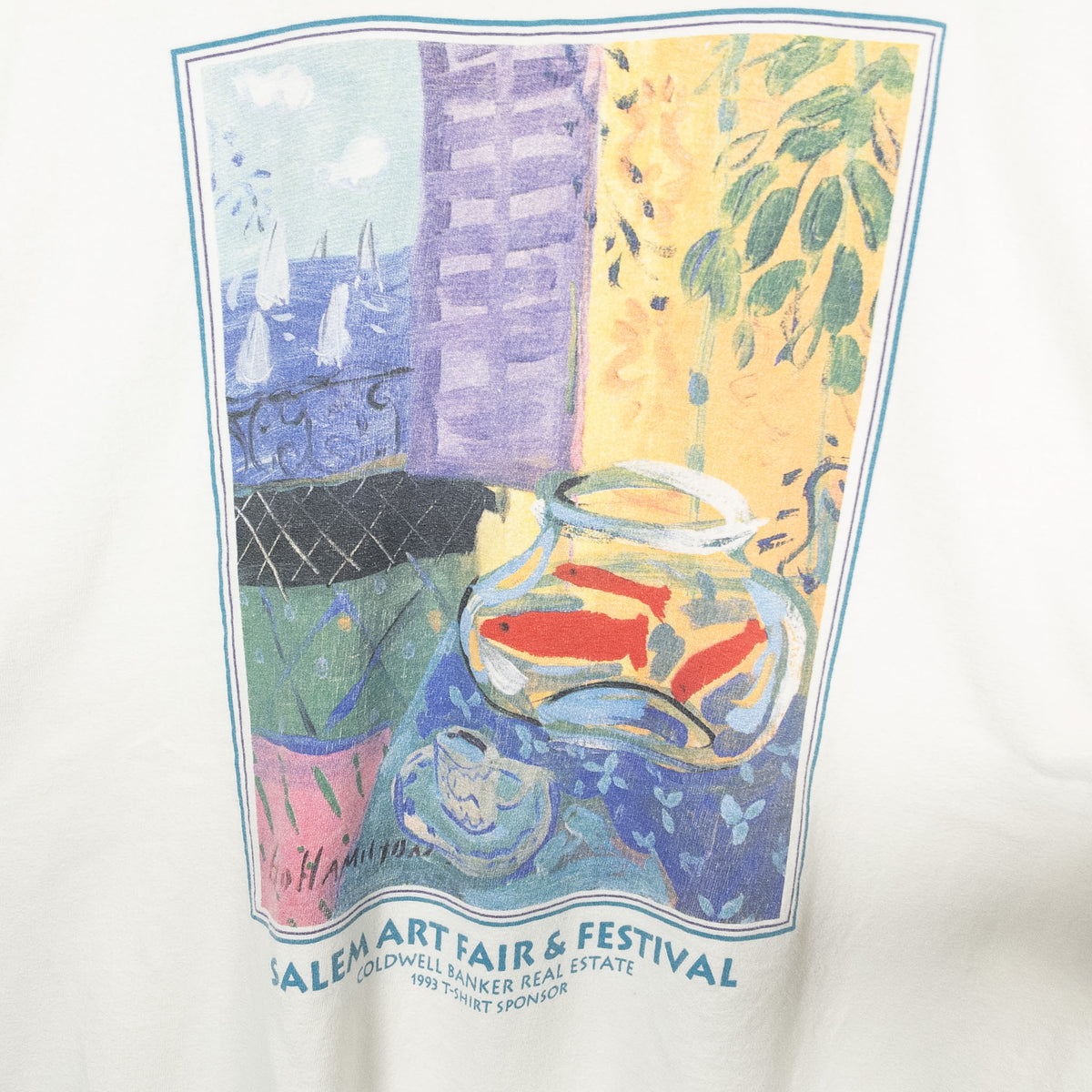 [メンズXL] 90年代 Hanes/ヘインズ Tシャツ アートT イベントT