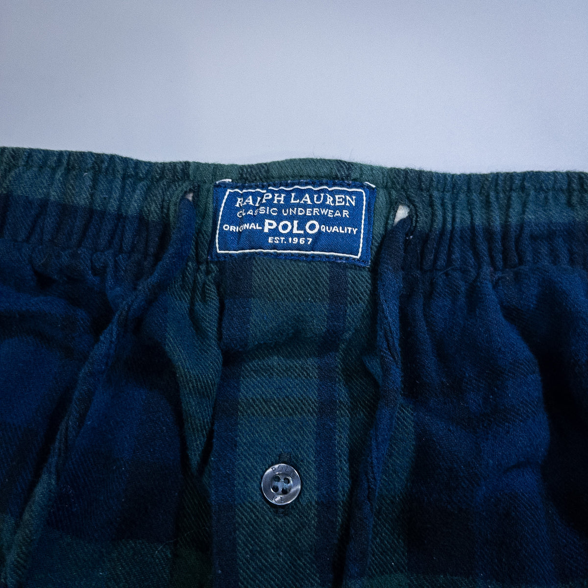 [メンズM] 00年代 Polo Ralph Lauren/ポロラルフローレン イージーパンツ スリーピングパンツ パジャマパンツ ブラックウォッチ