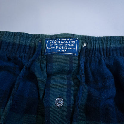 [メンズM] 00年代 Polo Ralph Lauren/ポロラルフローレン イージーパンツ スリーピングパンツ パジャマパンツ ブラックウォッチ