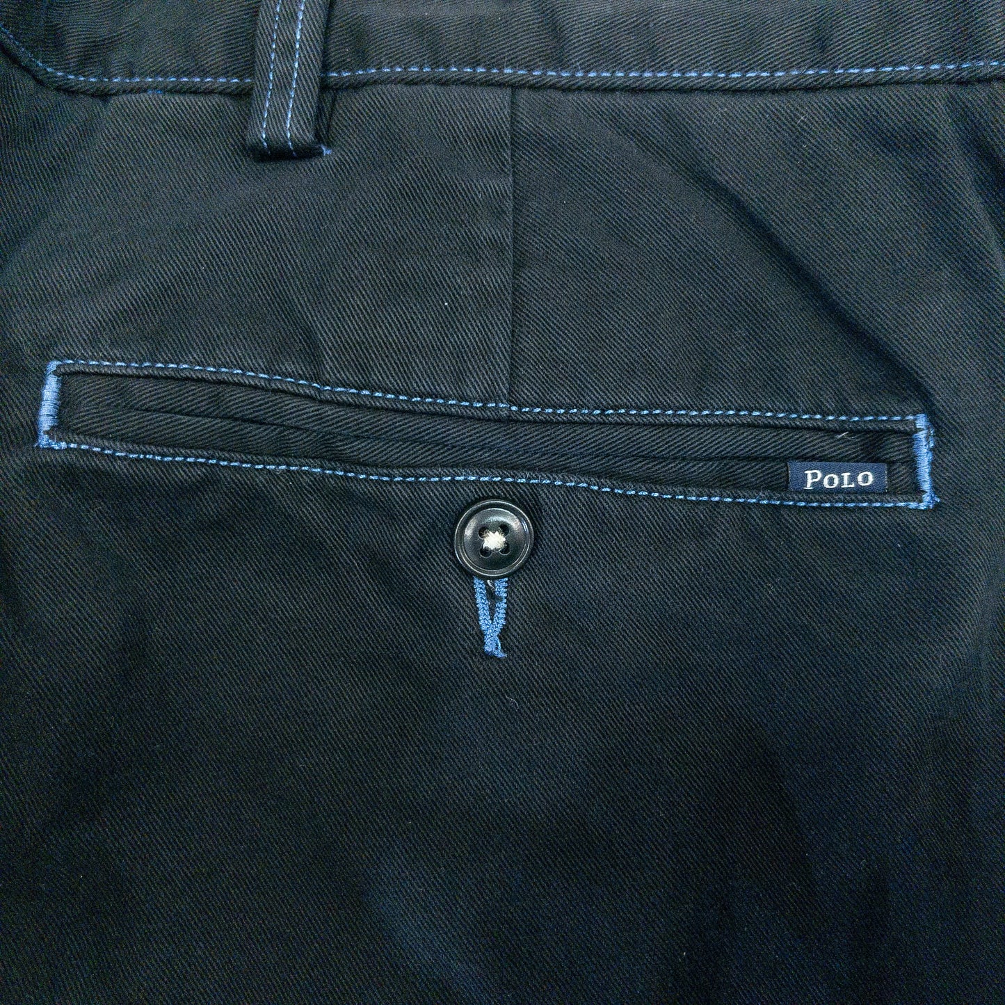 [メンズW35] 00年代 Polo Ralph Lauren/ポロラルフローレン チノパン 黒染め
