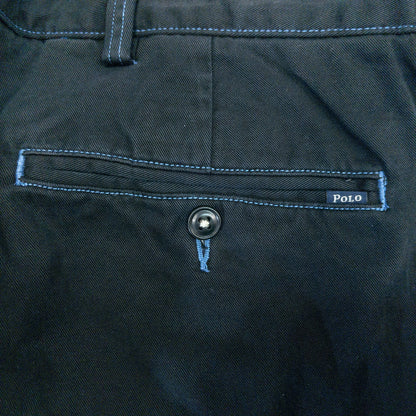 [メンズW35] 00年代 Polo Ralph Lauren/ポロラルフローレン チノパン 黒染め