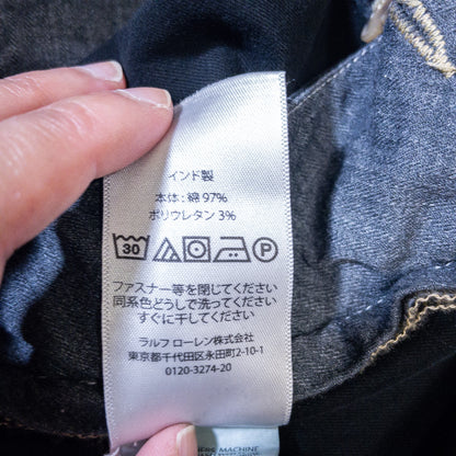 [メンズW35] 00年代 Polo Ralph Lauren/ポロラルフローレン チノパン 黒染め