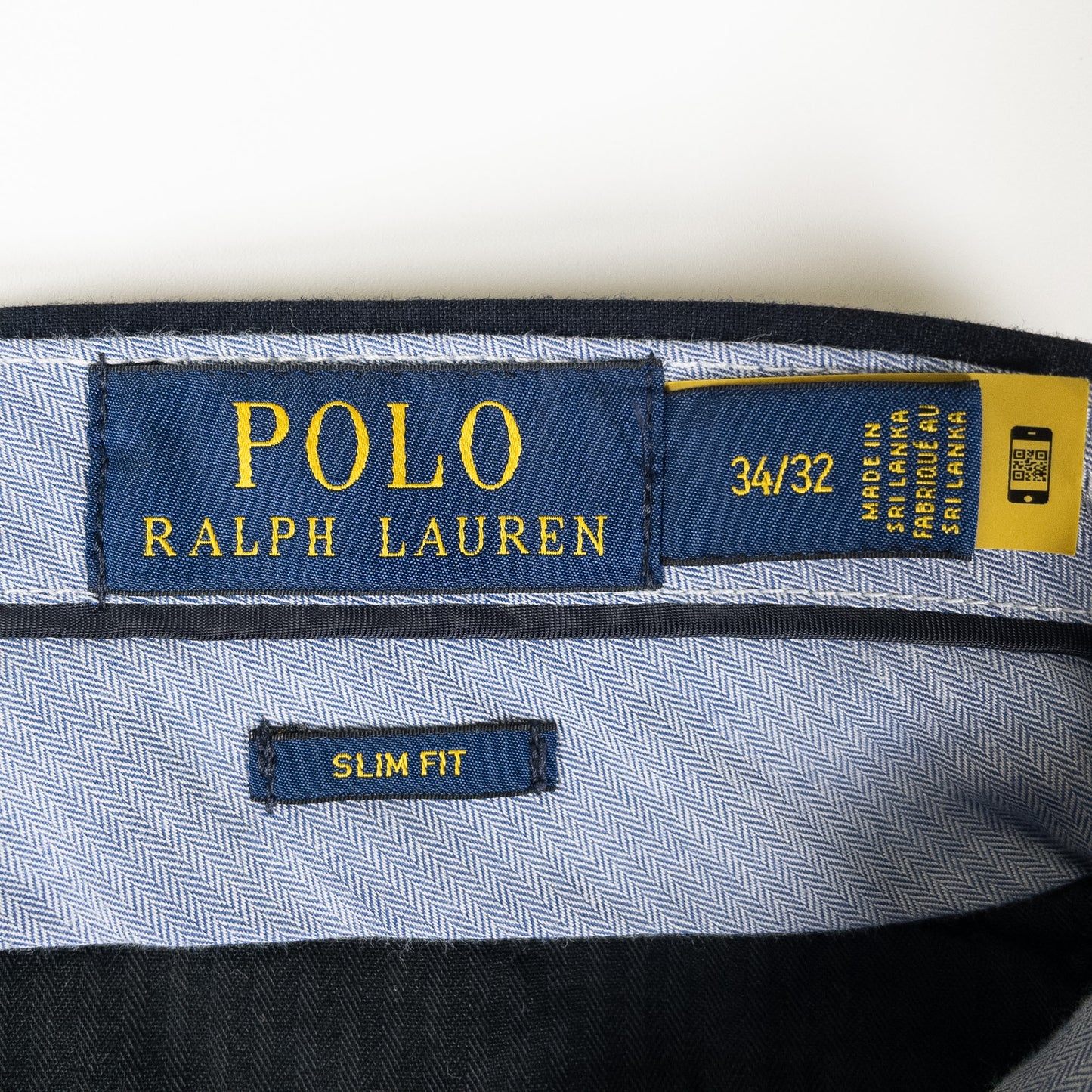 [メンズW34] 00年代 Polo Ralph Lauren/ポロラルフローレン スラックス SLIM FIT ストライプ