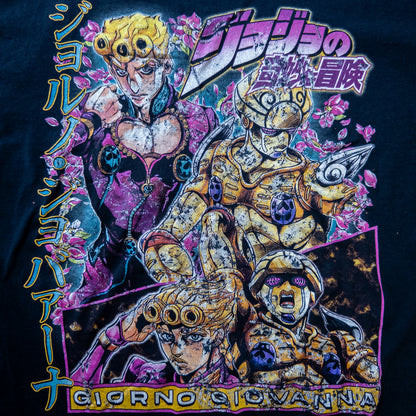 [メンズM] 00年代 GILDAN/ギルダン Tシャツ アニメT ジョジョの奇妙な冒険 キャラＴ