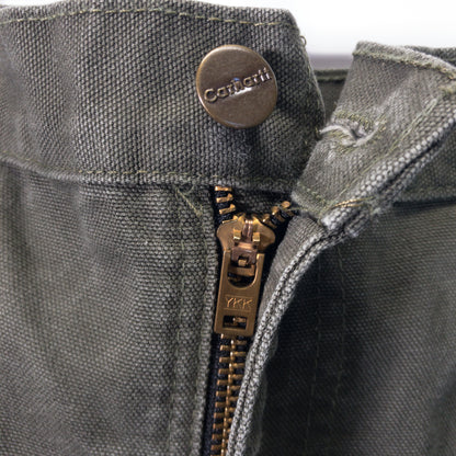 [メンズW37] 90〜00年代 Carhartt/カーハート ショートパンツ ペインターショーツ ダック地 ロゴ