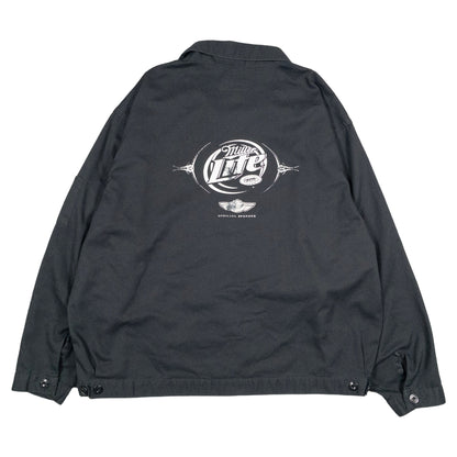 [メンズXXL] 90〜00年代 Dickies/ディッキーズ ワークジャケット miller Lite 企業