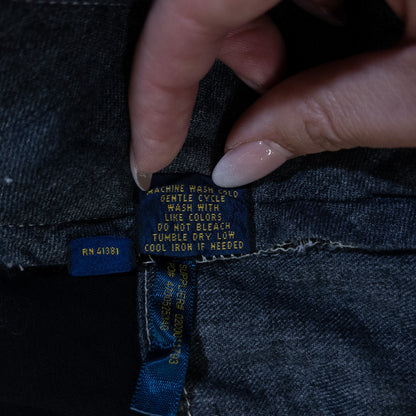 [メンズW31] 00年代 Polo Ralph Lauren/ポロラルフローレン チノパン 黒染め