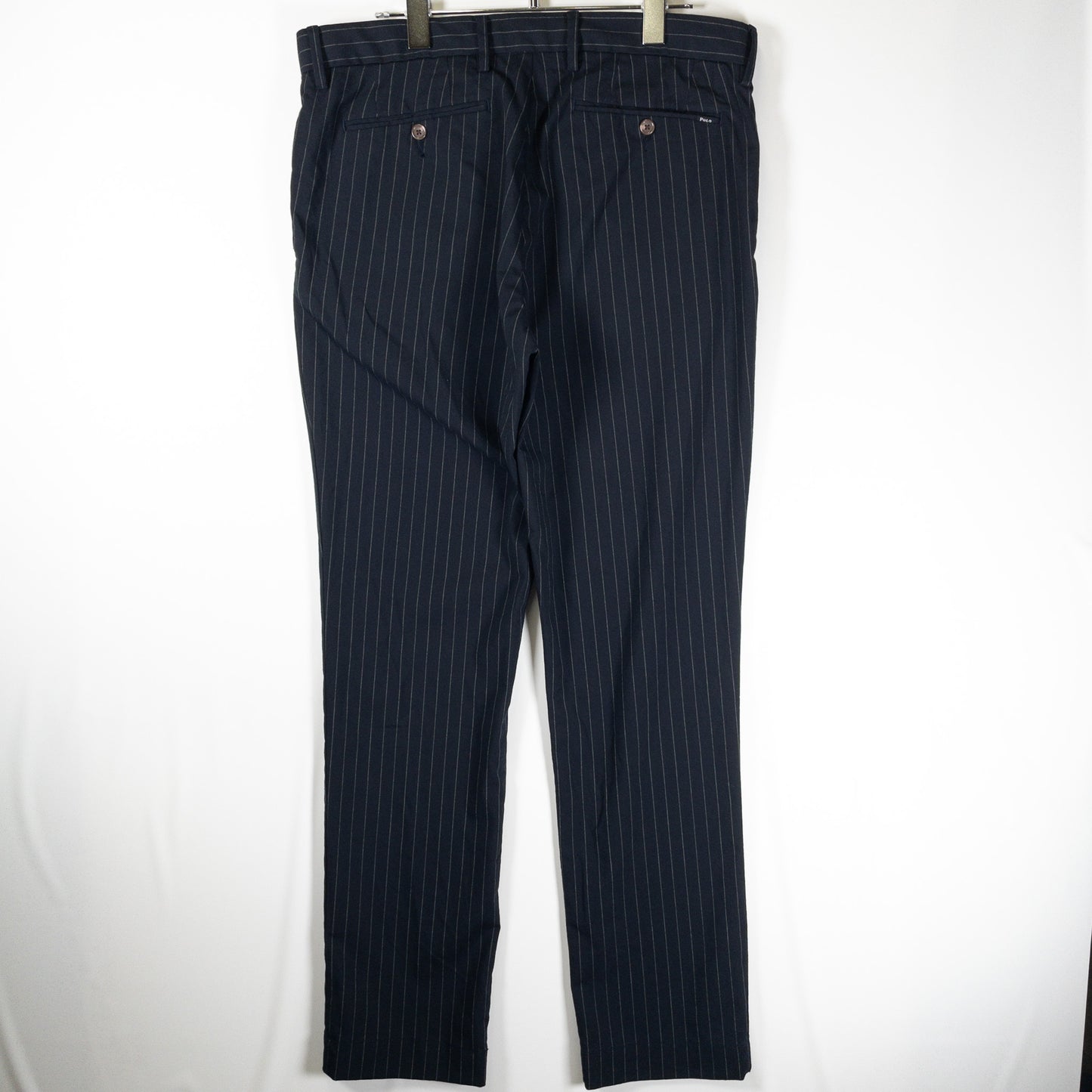 [メンズW34] 00年代 Polo Ralph Lauren/ポロラルフローレン スラックス SLIM FIT ストライプ