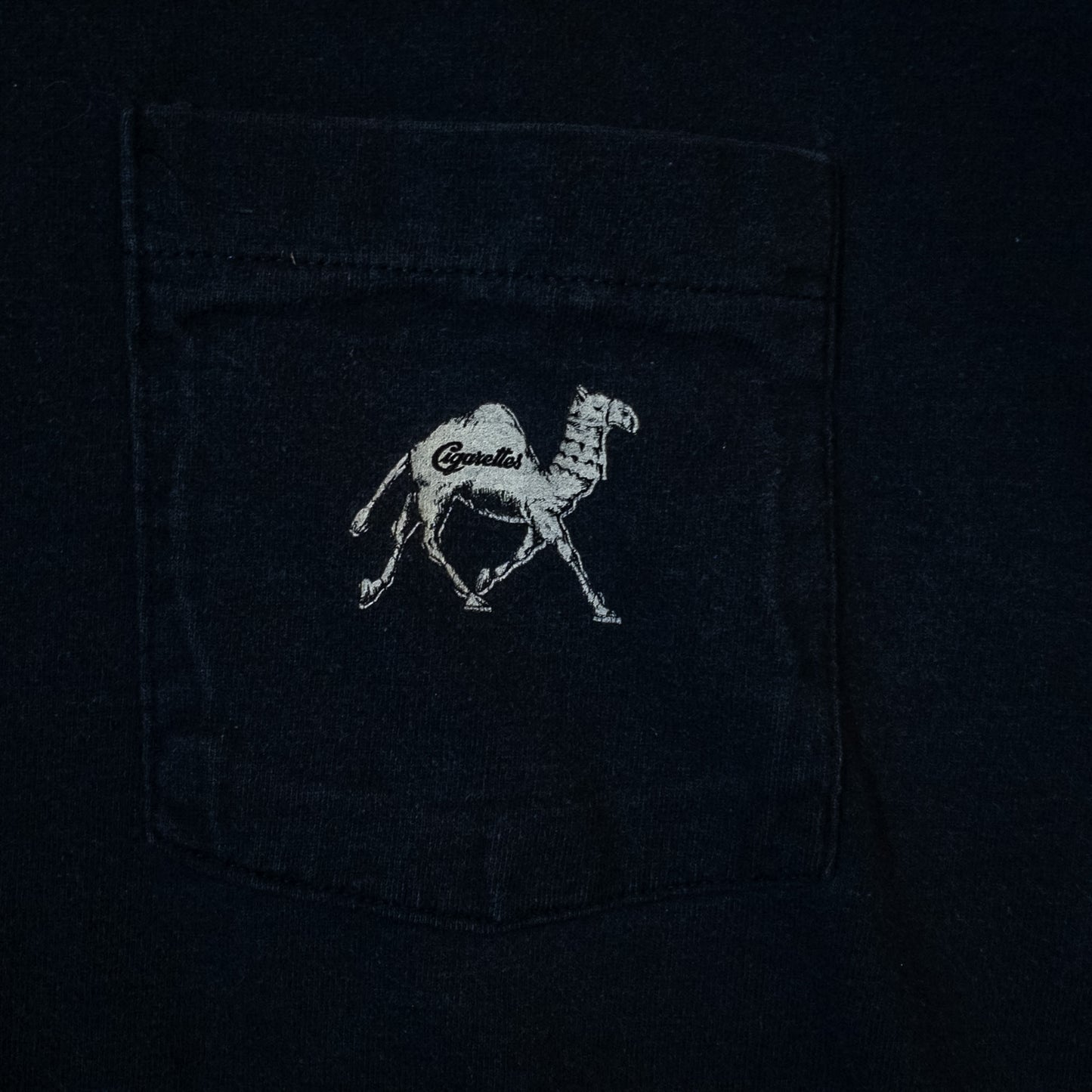 [メンズL] 90年代 Fruit of the Loom/フルーツオブザルーム Tシャツ 企業T KAMEL キャメル タバコ