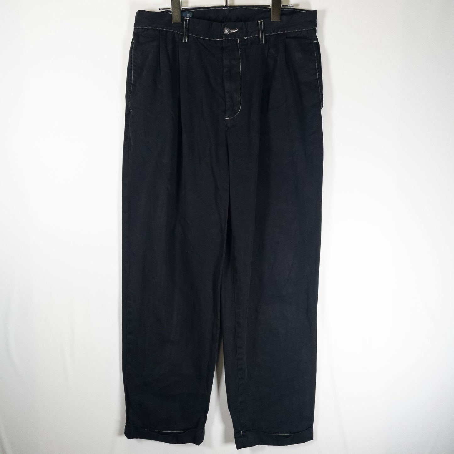 [メンズW30] 90〜00年代 Polo by Ralph Lauren/ポロバイラルフローレン チノパン HAMMOND PANT 黒染め