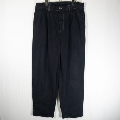 [メンズW30] 90〜00年代 Polo by Ralph Lauren/ポロバイラルフローレン チノパン HAMMOND PANT 黒染め