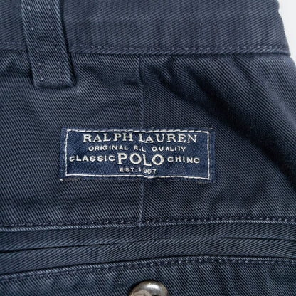 [メンズW32] 90〜00年代 Polo by Ralph Lauren/ポロバイラルフローレン スラックス ANDREW PANT ツータック