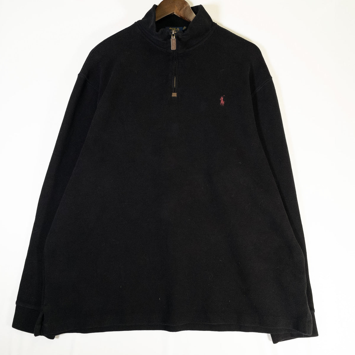 [メンズ3XL] 00年代 Polo Ralph Lauren/ポロラルフローレン ニット セーター ハーフジップ