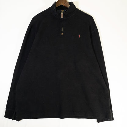 [メンズ3XL] 00年代 Polo Ralph Lauren/ポロラルフローレン ニット セーター ハーフジップ