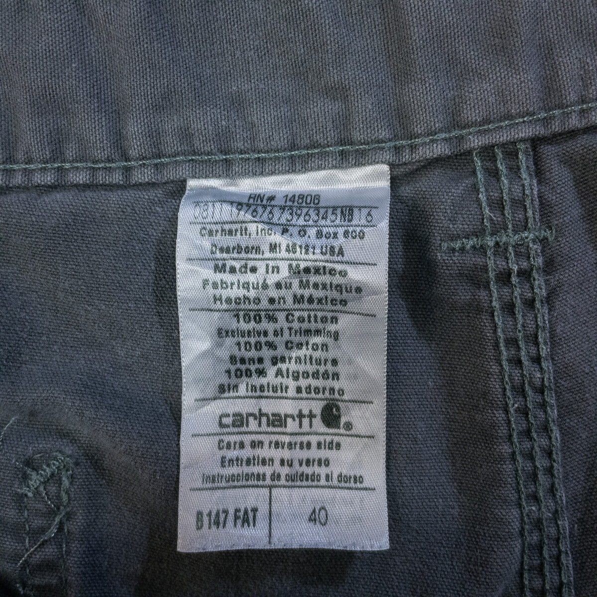 [メンズW38] 00〜10年代 Carhartt/カーハート ショートパンツ・ハーフパンツ ワークショーツ ロゴ