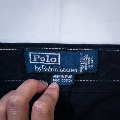 [メンズW35] 90〜00年代 Polo by Ralph Lauren/ポロバイラルフローレン チノパン ANDREW PANT ツータック